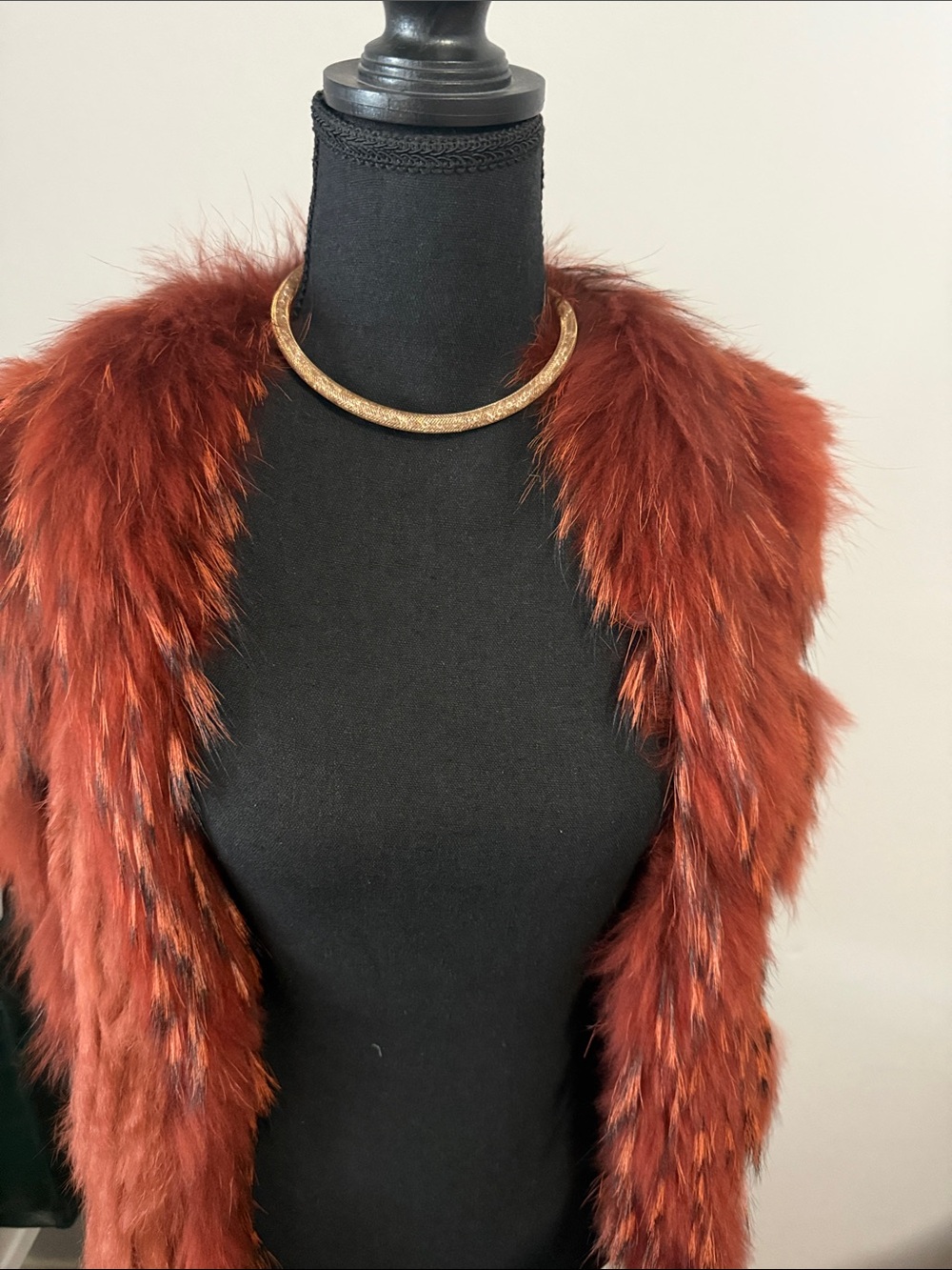 Authentic Swarovski Gold Mesh Magnetic Necklace